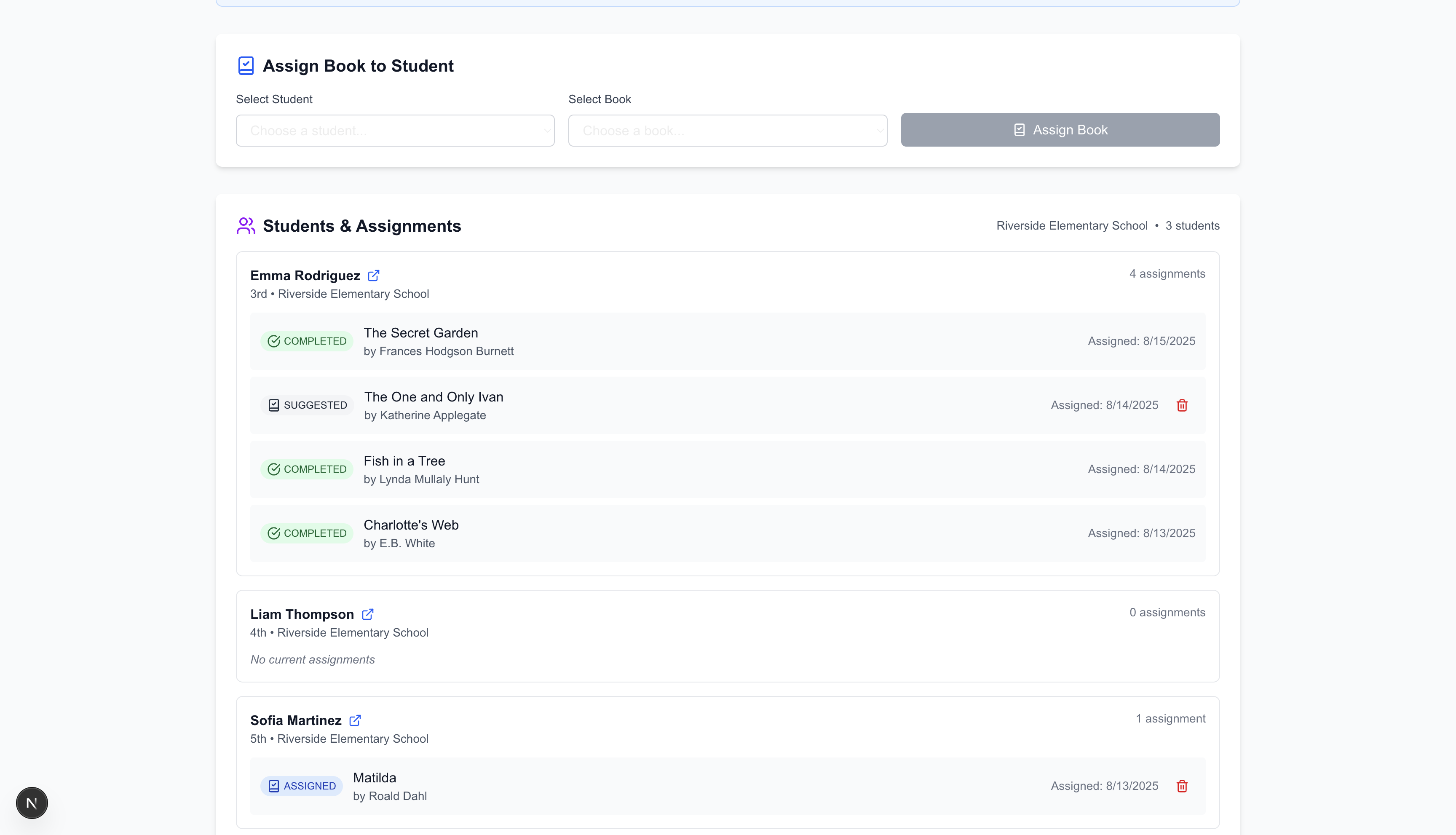 AI Management System for Librarians